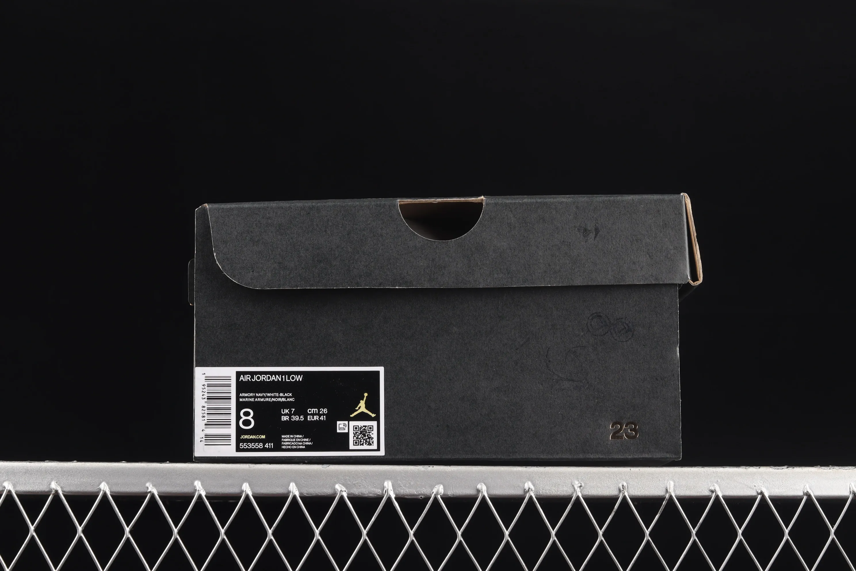 All categories Air Jordan Jordan series basketball shoes Air Jordan 1 Low G version pure original Air Jordan 1 Low "Dark Teal" AJ1 Qiao 1 Qinglan low-top cultural and leisure sports sneakers 553558-411
